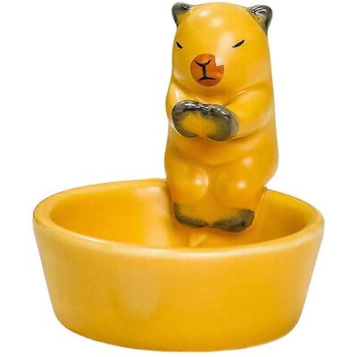 YUDO Bougeoir Animal En Céramique, Support Pour Bougie, Joli Bougeoir Animal Pour Anniversaire, Fête À La Maison, Célébrations, Fêtes-capybara Shape - Publicité YUDO Bougeoir Animal En Céramique, Support Pour Bougie, Joli Bougeoir Animal Pour Anniversaire, Fête À La Maison, Célébrations, Fêtes-capybara Shape - Publicité