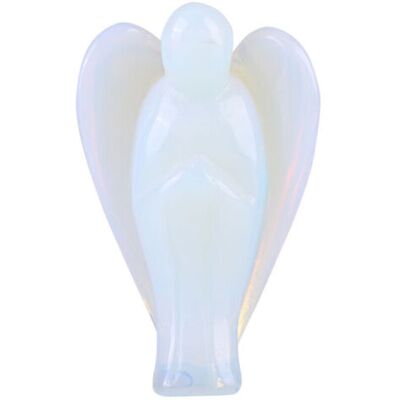 OEM Pierre De Guérison En Cristal D'Opale Naturelle En Forme D'Ange - 3,8 Cm - Cadeau Spirituel - Publicité OEM Pierre De Guérison En Cristal D'Opale Naturelle En Forme D'Ange - 3,8 Cm - Cadeau Spirituel - Publicité