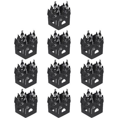 YUDO 20 Emballages Pour Bougies Pour Décorations D'Halloween - Publicité YUDO 20 Emballages Pour Bougies Pour Décorations D'Halloween - Publicité