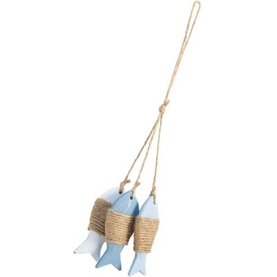 BRINSEA Pendentif Poisson En Bois, Décoration De La Mer Maritime, Couleur 01 - Publicité BRINSEA Pendentif Poisson En Bois, Décoration De La Mer Maritime, Couleur 01 - Publicité