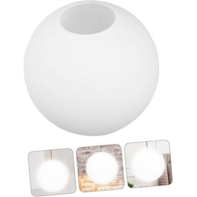 ABYSSE Abat-jour Globe En Acrylique Blanc Givré Boule De Acrylique De Lait De Remplacement Couvre Abat-jour Sphère 10 Cm De Diamètre / 4 Cm D'Ouverture - Publicité ABYSSE Abat-jour Globe En Acrylique Blanc Givré Boule De Acrylique De Lait De Remplacement Couvre Abat-jour Sphère 10 Cm De Diamètre / 4 Cm D'Ouverture - Publicité