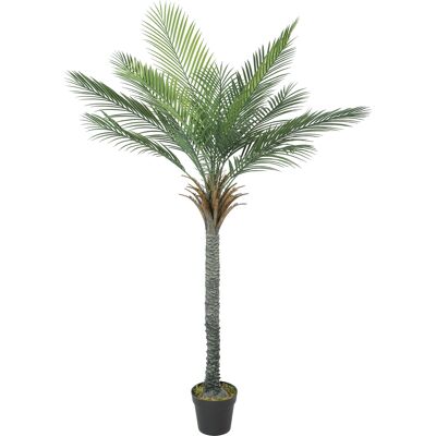 Generic Palmier Artificiel 180 Cm, Plante Artificielle Tropicale En Pot, 15 Feuilles Réalistes, Pour Salon, Chambre, Bureau - Publicité Generic Palmier Artificiel 180 Cm, Plante Artificielle Tropicale En Pot, 15 Feuilles Réalistes, Pour Salon, Chambre, Bureau - Publicité
