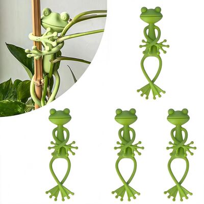 Generic 4pcs Tuteurs Pour Plantes, Support De Plantes Grenouille Multi-usages, Supports De Plante De Grenouille Verte, Statues D'Animaux, Plantes En Pot - Publicité Generic 4pcs Tuteurs Pour Plantes, Support De Plantes Grenouille Multi-usages, Supports De Plante De Grenouille Verte, Statues D'Animaux, Plantes En Pot - Publicité
