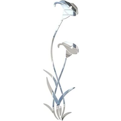 OEM Royaluxe-autocollants Muraux En Forme De Miroir En Forme De Fleur - 100 X 29 Cm - Amovibles - En Acrylique - Décoration De La Maison - Publicité OEM Royaluxe-autocollants Muraux En Forme De Miroir En Forme De Fleur - 100 X 29 Cm - Amovibles - En Acrylique - Décoration De La Maison - Publicité