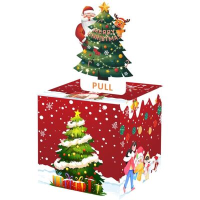 OEM Tirelire De Noël Pour Cadeaux En Espèces, Tirelire De Noël Diy, Boîte-cadeau Surprise Amusante, Avec 30 Sacs Transparents Et Un Autocollant-crezuo - Publicité OEM Tirelire De Noël Pour Cadeaux En Espèces, Tirelire De Noël Diy, Boîte-cadeau Surprise Amusante, Avec 30 Sacs Transparents Et Un Autocollant-crezuo - Publicité