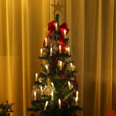 PELTOR Jeffergarden Bougies Lumineuses Led Usb, Guirlandes Lumineuses De Noël Sans Flamme Blanc Chaud, Pinces Pour Sapin, Décorations De Fête. Publicité PELTOR Jeffergarden Bougies Lumineuses Led Usb, Guirlandes Lumineuses De Noël Sans Flamme Blanc Chaud, Pinces Pour Sapin, Décorations De Fête. Publicité