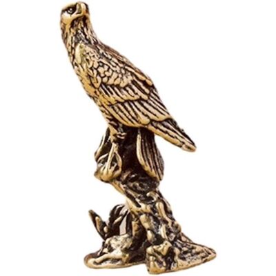 Cellfast 2pcs Statue D'Aigle En Laiton, Sculpture À Collectionner, Table De Cour, Décor De Bureau Extérieur, Ornements De Décoration - Publicité Cellfast 2pcs Statue D'Aigle En Laiton, Sculpture À Collectionner, Table De Cour, Décor De Bureau Extérieur, Ornements De Décoration - Publicité