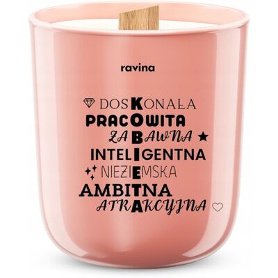 OEM Bougie Parfumée Pour Femme, Cadeau Saint-valentin, Mademoiselle - Publicité OEM Bougie Parfumée Pour Femme, Cadeau Saint-valentin, Mademoiselle - Publicité