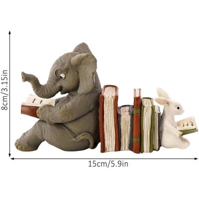 YOTOWN Statue Éléphant Feng Shui – 15x8cm – Résine – Chance / Richesse – Décoration Maison Cadeau - Publicité YOTOWN Statue Éléphant Feng Shui – 15x8cm – Résine – Chance / Richesse – Décoration Maison Cadeau - Publicité