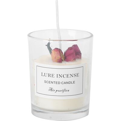 MCKENSA Bougie Parfumée En Pot De Verre, Cadeau D'Anniversaire, Décoration Intérieure, Décoration De Table De Mariage - Publicité MCKENSA Bougie Parfumée En Pot De Verre, Cadeau D'Anniversaire, Décoration Intérieure, Décoration De Table De Mariage - Publicité