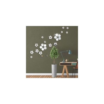 OEM 18 Pièces Autocollants Stickers Muraux Fleurs Deco Salon Moderne Maison Décoration Ado Fille Chambre Miroir Stickers Muraux-crezuo - Publicité OEM 18 Pièces Autocollants Stickers Muraux Fleurs Deco Salon Moderne Maison Décoration Ado Fille Chambre Miroir Stickers Muraux-crezuo - Publicité