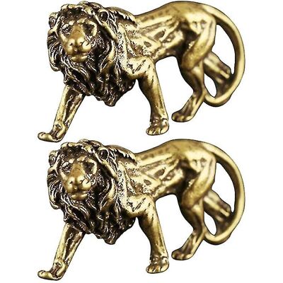 FATRD Lot De 2 Lions Décoratifs Feng Shui - Publicité FATRD Lot De 2 Lions Décoratifs Feng Shui - Publicité