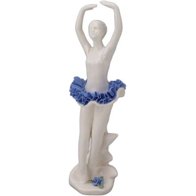 MCKENSA Figurine De Ballerine, Statue De Danseuse De Ballet, Sculpture En Céramique, Ornement De Bureau Pour La Maison, Étagère Ou Table À Manger - Publicité MCKENSA Figurine De Ballerine, Statue De Danseuse De Ballet, Sculpture En Céramique, Ornement De Bureau Pour La Maison, Étagère Ou Table À Manger - Publicité