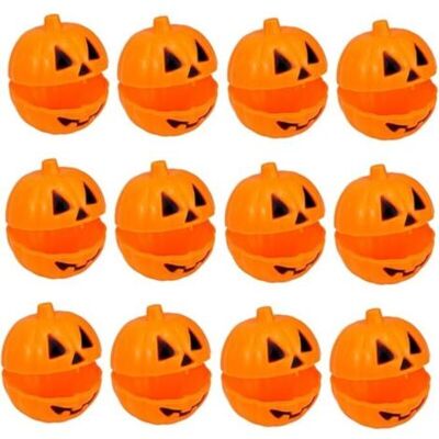 ABYSSE 6x6cm 24 Pièces Lot De Boîtes Citrouille Halloween Mini Contenants Citrouille Pour Bonbons Coffrets De Rangement Ludiques Pour Fêtes Et Surprises Petits Récipients Décoratifs Pour Soirée - Publicité ABYSSE 6x6cm 24 Pièces Lot De Boîtes Citrouille Halloween Mini Contenants Citrouille Pour Bonbons Coffrets De Rangement Ludiques Pour Fêtes Et Surprises Petits Récipients Décoratifs Pour Soirée - Publicité
