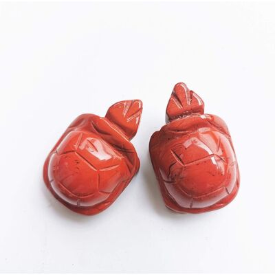 OEM Une Pierre Décorative De 1,5 Pouce Pour La Chambre, Composée D'Un Cristal De Jaspe Rouge Et D'Une Pierre Aux Vertus Curatives, Ornée D'Une Tortue Sculptée Dans La Poche. Publicité OEM Une Pierre Décorative De 1,5 Pouce Pour La Chambre, Composée D'Un Cristal De Jaspe Rouge Et D'Une Pierre Aux Vertus Curatives, Ornée D'Une Tortue Sculptée Dans La Poche. Publicité