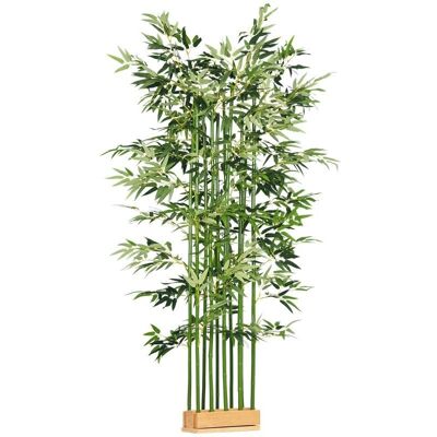 YULINLAND Bambou Artificiel Vert De 180 Cm Au Rendu Naturel, Plante Décorative Sans Entretien Pour Intérieur - Publicité YULINLAND Bambou Artificiel Vert De 180 Cm Au Rendu Naturel, Plante Décorative Sans Entretien Pour Intérieur - Publicité