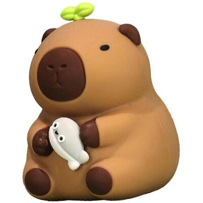 YUDO Statuette De Capybara - Ornement De Bureau, Sculpture Décorative Mignonne, Figurine Animale, Décoration De Tableau De Bord De Voiture Pour Bureau, Fête Ou Chambre-style C - Publicité YUDO Statuette De Capybara - Ornement De Bureau, Sculpture Décorative Mignonne, Figurine Animale, Décoration De Tableau De Bord De Voiture Pour Bureau, Fête Ou Chambre-style C - Publicité