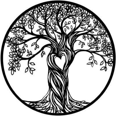 OEM Décoration Murale - Arbre De Vie En Métal Art Mural En Fer Deco Art Mur Zen Vintage Decoration Décoration Intérieure Extérieure Suspendue Cadeau De Pendaison De Crémaillère Le Noir - Publicité OEM Décoration Murale - Arbre De Vie En Métal Art Mural En Fer Deco Art Mur Zen Vintage Decoration Décoration Intérieure Extérieure Suspendue Cadeau De Pendaison De Crémaillère Le Noir - Publicité