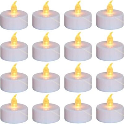 OEM Lot De 24 Bougies Chauffe-plat Led Sans Flamme, Lumière Jaune Chaude, Fonctionnant Sur Piles Pendant Plus De 100 Heures, Idéal Pour Fêtes, Mariages, Anniversaires, Cadeaux Et Décoration Intérieure - Publicité OEM Lot De 24 Bougies Chauffe-plat Led Sans Flamme, Lumière Jaune Chaude, Fonctionnant Sur Piles Pendant Plus De 100 Heures, Idéal Pour Fêtes, Mariages, Anniversaires, Cadeaux Et Décoration Intérieure - Publicité