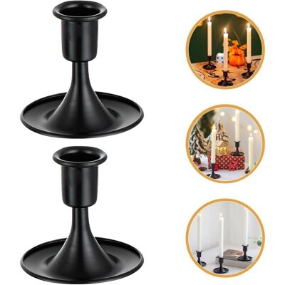 Generic 2pièces Bougeoir Rétro Lot De Support De Chandelle Au Design Européen Pour Décoration De Table Mariage Et Dîner Aux Chandelles Dimensions - Publicité Generic 2pièces Bougeoir Rétro Lot De Support De Chandelle Au Design Européen Pour Décoration De Table Mariage Et Dîner Aux Chandelles Dimensions - Publicité