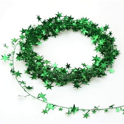 BRINSEA Guirlandes De Guirlandes D'Étoiles Vertes De 50 Pieds Avec Fil, Décorations De Guirlandes De Fils D'Étoiles De Noël Pour L'Ornement De Festival De Fête D'Anniversaire De Mariage À La Maison D'Arbre De - Publicité BRINSEA Guirlandes De Guirlandes D'Étoiles Vertes De 50 Pieds Avec Fil, Décorations De Guirlandes De Fils D'Étoiles De Noël Pour L'Ornement De Festival De Fête D'Anniversaire De Mariage À La Maison D'Arbre De - Publicité