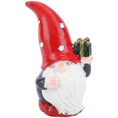 FLAMMKRAFT Adorable Statuette De Nain En Résine, Décoration De Noël Pour La Maison, Le Bureau, La Table Ou La Cheminée - Publicité FLAMMKRAFT Adorable Statuette De Nain En Résine, Décoration De Noël Pour La Maison, Le Bureau, La Table Ou La Cheminée - Publicité