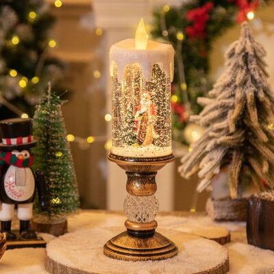 ABYSSE Grand Père Noël Avec Musique, Idéal Pour La Décoration De La Maison Et Des Cadeaux - Publicité ABYSSE Grand Père Noël Avec Musique, Idéal Pour La Décoration De La Maison Et Des Cadeaux - Publicité