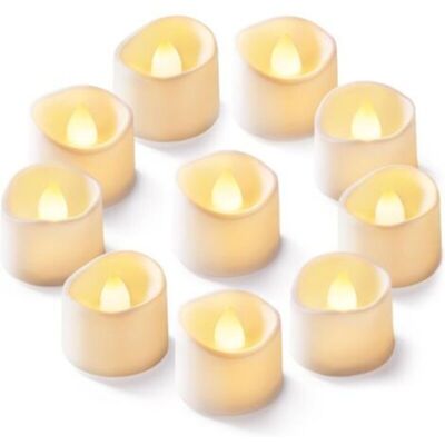 Vision Lot De 24 Bougies Électroniques À Led, Petites Bougies Chauffe-plat Cr2032, Bougies Électroniques Brillantes, Décoration D'Halloween - Publicité Vision Lot De 24 Bougies Électroniques À Led, Petites Bougies Chauffe-plat Cr2032, Bougies Électroniques Brillantes, Décoration D'Halloween - Publicité