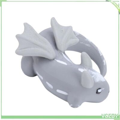 OEM Figurine De Dragon - Fafeicy - Mini Sculpture - Fait À La Main - Portable - Gris - Publicité OEM Figurine De Dragon - Fafeicy - Mini Sculpture - Fait À La Main - Portable - Gris - Publicité