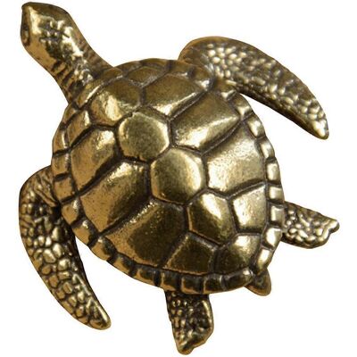 LISATR Figurine De Tortue Rétro En Laiton, Ornement De Tortue, Statuette De Tortue De Bureau En Laiton, Décoration Vintage-4.50x4.50x2.00cm-golden - Publicité LISATR Figurine De Tortue Rétro En Laiton, Ornement De Tortue, Statuette De Tortue De Bureau En Laiton, Décoration Vintage-4.50x4.50x2.00cm-golden - Publicité