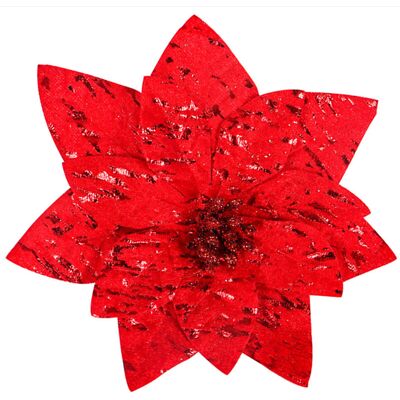 PELTOR Jeffergarden Fleur De Noël Rouge De 16 Cm Avec Motif Floral À L'Ail - Publicité PELTOR Jeffergarden Fleur De Noël Rouge De 16 Cm Avec Motif Floral À L'Ail - Publicité