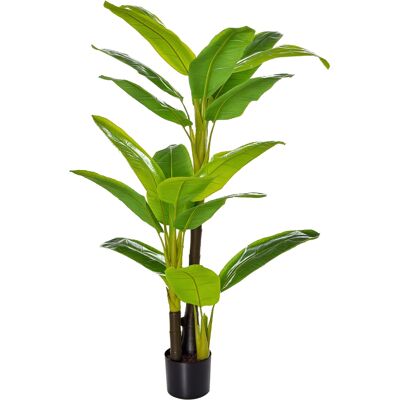 ARRIGONI Plante Artificielle Bananier 150 Cm En Pot Pour Interieur - Publicité ARRIGONI Plante Artificielle Bananier 150 Cm En Pot Pour Interieur - Publicité
