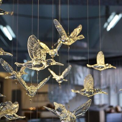 Andiamos Rangements. 5 Pièces Oiseau Volant En Acrylique Transparent. Ornements D'Oiseaux Suspendus. Décoration De Plafond Pour Bricolage. Chambre D'Enfant. Arbre De Noël. Fête De Mariage. 3.54" X 4.3 - Publicité Andiamos Rangements. 5 Pièces Oiseau Volant En Acrylique Transparent. Ornements D'Oiseaux Suspendus. Décoration De Plafond Pour Bricolage. Chambre D'Enfant. Arbre De Noël. Fête De Mariage. 3.54" X 4.3 - Publicité