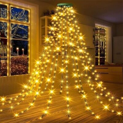 OEM Guirlande Lumineuse Sapin Noël, 2m 280 Led Guirlande Lumineuse Arbre Noel Avec, Ilumineuse De Sapin De Noël Imperméable Pour Décoration Sapin De Noël - Blanc Chaud - Publicité OEM Guirlande Lumineuse Sapin Noël, 2m 280 Led Guirlande Lumineuse Arbre Noel Avec, Ilumineuse De Sapin De Noël Imperméable Pour Décoration Sapin De Noël - Blanc Chaud - Publicité
