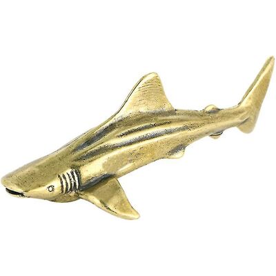 YUDO 1 Ornement En Laiton En Forme De Requin - Publicité YUDO 1 Ornement En Laiton En Forme De Requin - Publicité