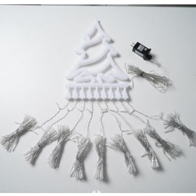 OEM Rideau Lumineux Avec Etoile, 350 Led Guirlande Lumineuse Sapin De Noel, 8 Modes D'Eclairage, Decoration Noel Exterieur Et Interieur (sapin De Noël, Lumière Chaude) - Publicité OEM Rideau Lumineux Avec Etoile, 350 Led Guirlande Lumineuse Sapin De Noel, 8 Modes D'Eclairage, Decoration Noel Exterieur Et Interieur (sapin De Noël, Lumière Chaude) - Publicité