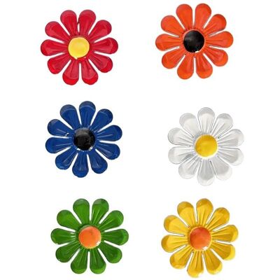 Generic 6 Pièces Fleur Décoration Murale En Métal, Decoration Jardin Exterieur, Décoration Murale Extérieure, Décoration De Clôture De Jardin À Suspendre - Publicité Generic 6 Pièces Fleur Décoration Murale En Métal, Decoration Jardin Exterieur, Décoration Murale Extérieure, Décoration De Clôture De Jardin À Suspendre - Publicité
