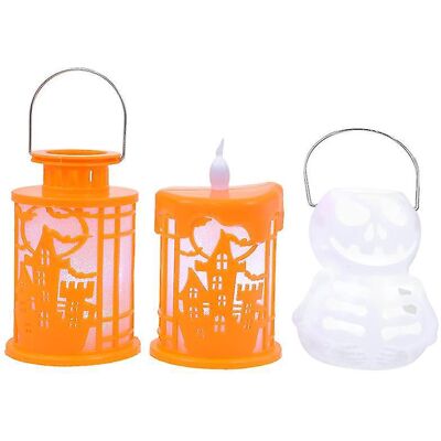 YUDO Lot De 3 Bougies Led D'Halloween Pour Décorations D'Halloween - Publicité YUDO Lot De 3 Bougies Led D'Halloween Pour Décorations D'Halloween - Publicité