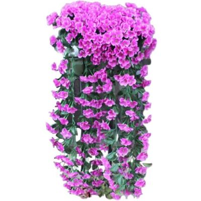 OEM Royaluxe-bouquet De Fleurs En Bois Faux Mur Fleurs De Vigne Fleur Violette Fleurs Suspendues Guirlande Suspendue En Soie Panier Artificiel Glycine Orchidée Fleurs Artificielles (violet, Taille Unique) - Publicité OEM Royaluxe-bouquet De Fleurs En Bois Faux Mur Fleurs De Vigne Fleur Violette Fleurs Suspendues Guirlande Suspendue En Soie Panier Artificiel Glycine Orchidée Fleurs Artificielles (violet, Taille Unique) - Publicité