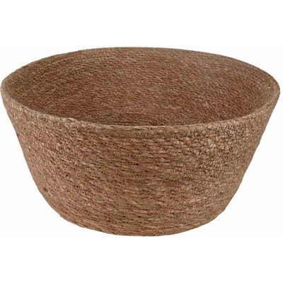 Vidaxl Plant Pot With Handles Natural Ø 32 X 32 Cm 100% Seagrass - Publicité Vidaxl Plant Pot With Handles Natural Ø 32 X 32 Cm 100% Seagrass - Publicité
