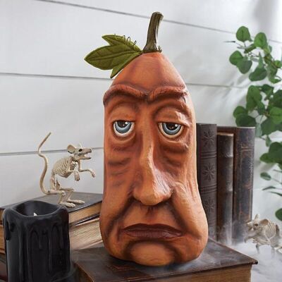 OEM Décoration D'Halloween, Citrouille En Résine Amusante Avec Expression Réaliste, Statue De Citrouille 3d Pour La Décoration De La Maison - Publicité OEM Décoration D'Halloween, Citrouille En Résine Amusante Avec Expression Réaliste, Statue De Citrouille 3d Pour La Décoration De La Maison - Publicité