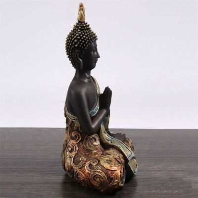 OEM Statue De Thaïlande Sculpture Résine Bouddhisme À La Main Hindou Feng Shui Figurine Méditation Décor Ornement-crezuo - Publicité OEM Statue De Thaïlande Sculpture Résine Bouddhisme À La Main Hindou Feng Shui Figurine Méditation Décor Ornement-crezuo - Publicité