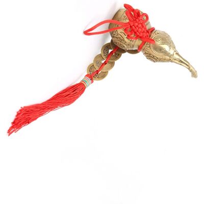 LBVIE Calebasse Wu Lou En Laiton Pur, Symbole De Chance Et De Trésor, Objet De Décoration Pour La Maison. Publicité LBVIE Calebasse Wu Lou En Laiton Pur, Symbole De Chance Et De Trésor, Objet De Décoration Pour La Maison. Publicité