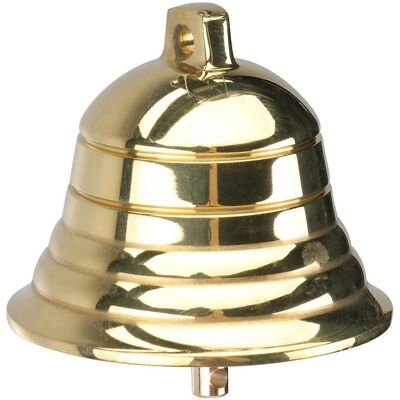 FATRD Carillon Éolien En Laiton Doré Pour Noël, Avec Pendentif Et Grelots.-5x5x5cm-golden - Publicité FATRD Carillon Éolien En Laiton Doré Pour Noël, Avec Pendentif Et Grelots.-5x5x5cm-golden - Publicité