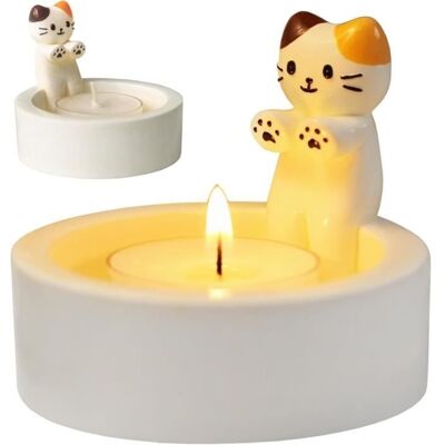 Cellfast Bougeoirs,bougie Chat,joli Chat Bougie,bougeoir Patte Chauffée Chat Drôle,bougeoir Décoratif Maison,cadeaux De Décoration Pour - Publicité Cellfast Bougeoirs,bougie Chat,joli Chat Bougie,bougeoir Patte Chauffée Chat Drôle,bougeoir Décoratif Maison,cadeaux De Décoration Pour - Publicité