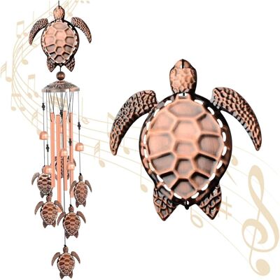 OEM Gong À Vent En Aluminium Et Bulles De Tortue De Mer En Cuivre – Décoration Décorative De Plage Et De Jardin, Sons Doux Et Atmosphériques - Publicité OEM Gong À Vent En Aluminium Et Bulles De Tortue De Mer En Cuivre – Décoration Décorative De Plage Et De Jardin, Sons Doux Et Atmosphériques - Publicité