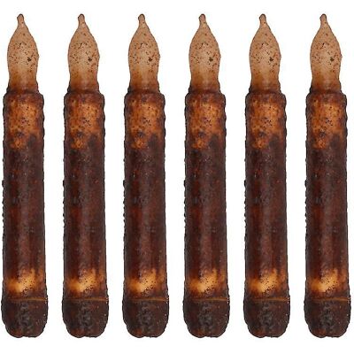 FATRD Lot De 6 Bougies Électriques Led Pour Décorations D'Halloween - Publicité FATRD Lot De 6 Bougies Électriques Led Pour Décorations D'Halloween - Publicité
