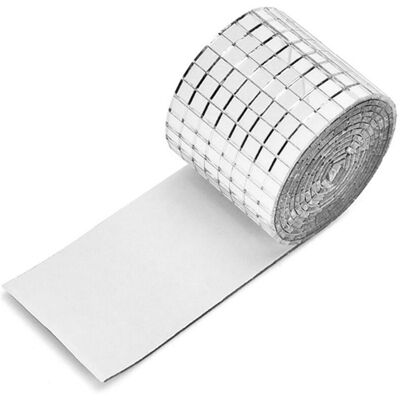 PELTOR Jeffergarden 4x100cm 1464 Grains Auto-adhésif Carreaux De Mosaque Sticker Mural Innovant Diy Verre Miroirs Autocollant Décoration Ktv Autocollant Argent - Publicité PELTOR Jeffergarden 4x100cm 1464 Grains Auto-adhésif Carreaux De Mosaque Sticker Mural Innovant Diy Verre Miroirs Autocollant Décoration Ktv Autocollant Argent - Publicité