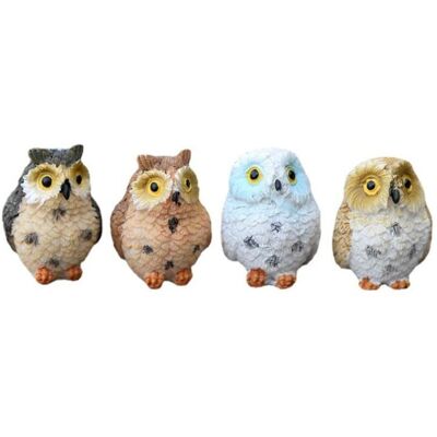 BRINSEA Chouettes Sages 3 Cm 4pcs - Publicité BRINSEA Chouettes Sages 3 Cm 4pcs - Publicité