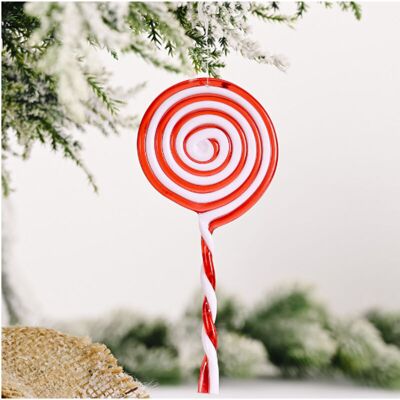 BRINSEA Décoration De Canne De Noël En Acrylique, Petite Canne, Pendentif De Bonbons En Acrylique, Décoration De Noël - Publicité BRINSEA Décoration De Canne De Noël En Acrylique, Petite Canne, Pendentif De Bonbons En Acrylique, Décoration De Noël - Publicité